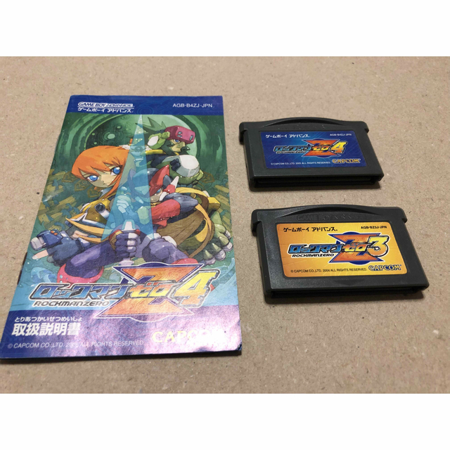 お手頃価格 ロックマンゼロ CAPCOM ゲームボーイアドバンス用ソフト 4