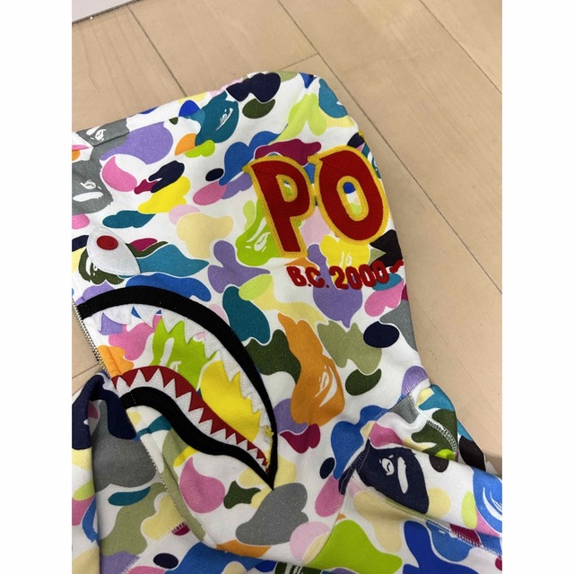 激レアL!BAPEマルチカモ2ndシャークパーカー白 - www.top4all.pl