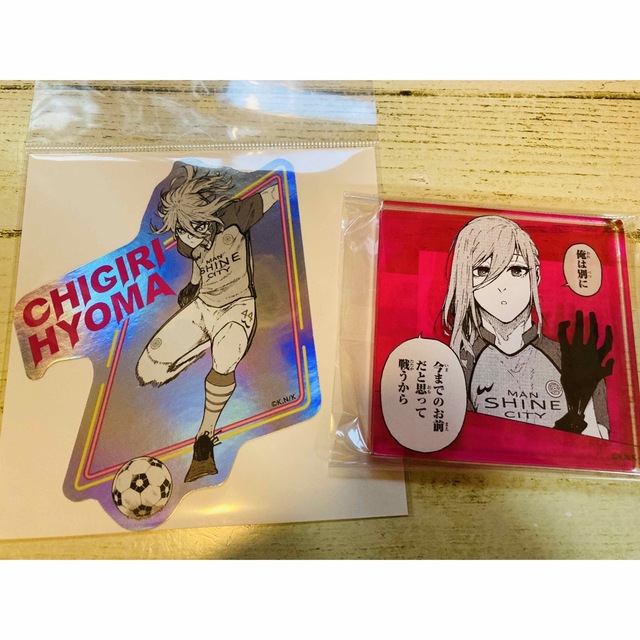 ブルーロック展 千切豹馬 セット アクスタ コマプレート