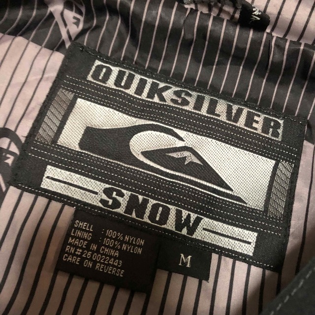 QUIKSILVER(クイックシルバー)の90s QUIKSILVER クイックシルバー ナイロン アノラック パーカー メンズのジャケット/アウター(ナイロンジャケット)の商品写真