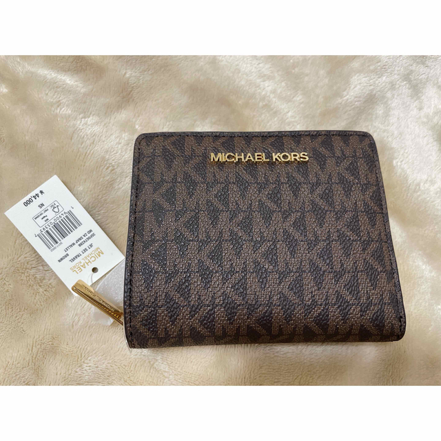 Michael Kors(マイケルコース)のマイケルコース　シグネチャー　2つ折り財布　 レディースのファッション小物(財布)の商品写真