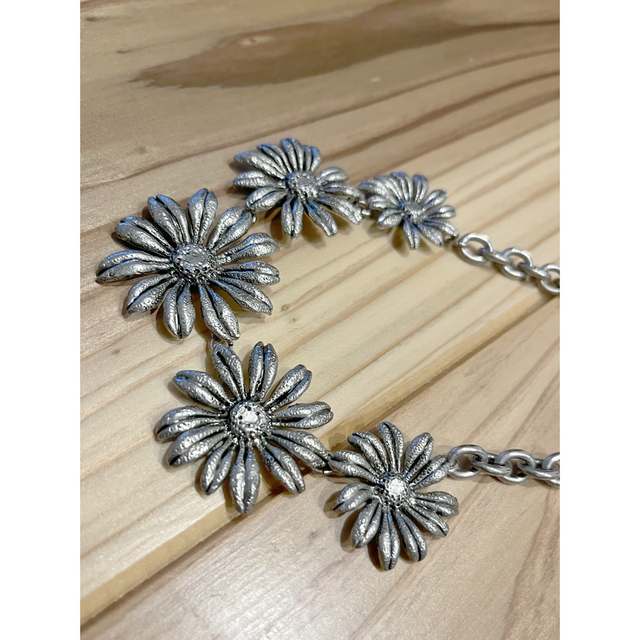 KENZO フラワーネックレス フラワーモチーフ 話 アクセサリー