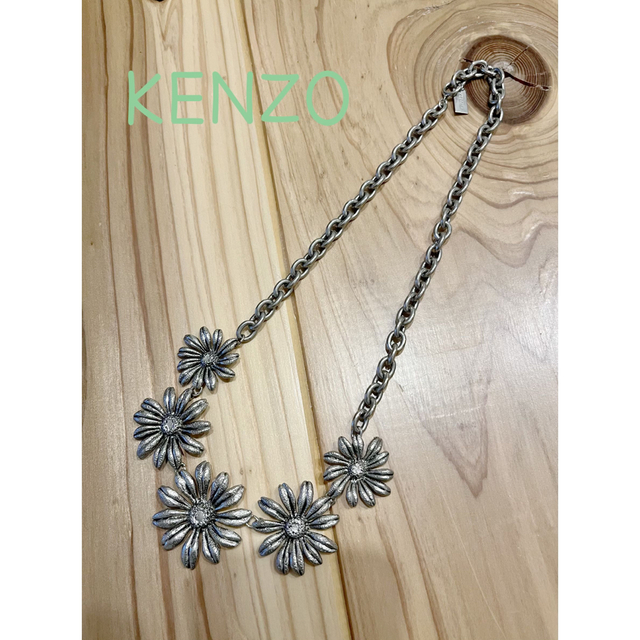 KENZOフラワーモチーフアクセサリー 花 ネックレス | フリマアプリ ラクマ