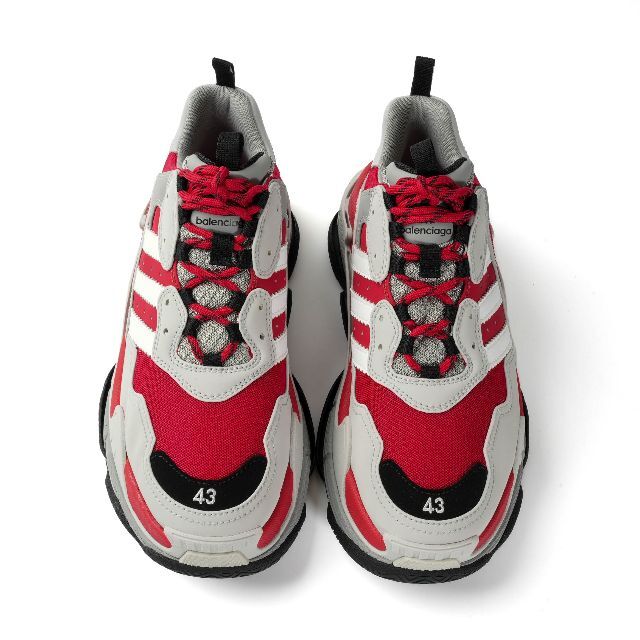 新品 BALENCIAGA / ADIDAS TRIPLE S スニーカー 42 4