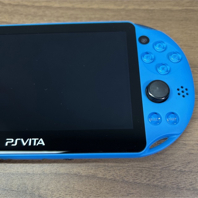 PlayStation Vita(プレイステーションヴィータ)の★本体良品★ PlayStationVITA PCH-2000 アクアブルー エンタメ/ホビーのゲームソフト/ゲーム機本体(携帯用ゲーム機本体)の商品写真