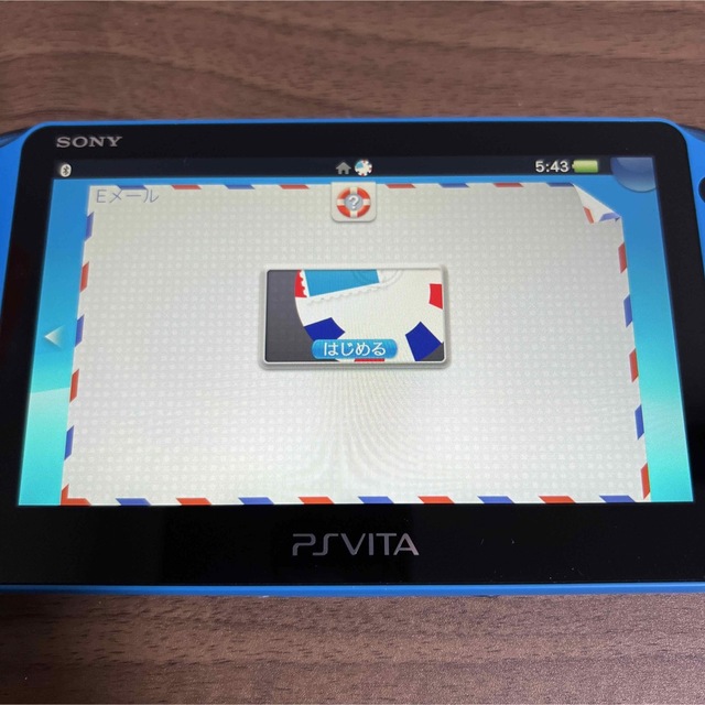 PlayStation Vita(プレイステーションヴィータ)の★本体良品★ PlayStationVITA PCH-2000 アクアブルー エンタメ/ホビーのゲームソフト/ゲーム機本体(携帯用ゲーム機本体)の商品写真