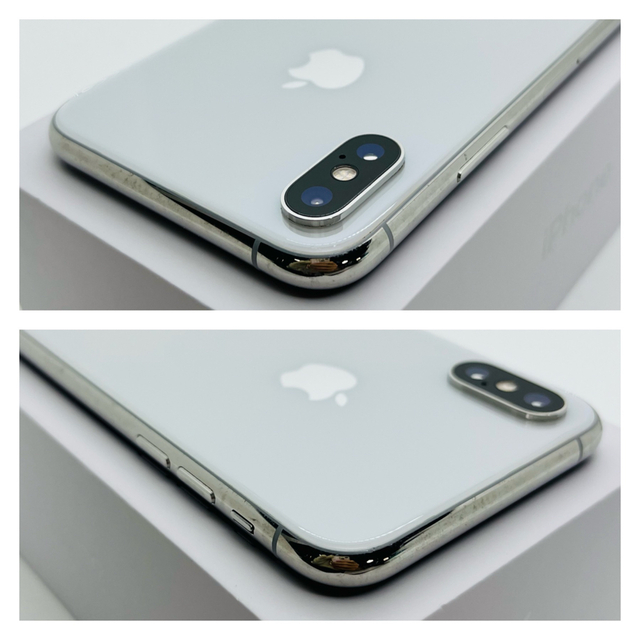 Apple - B 新品電池 iPhone Xs Silver 256 GB SIMフリー 本体の通販 by