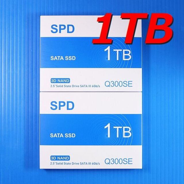 【SSD 1TB 2個セット】SPD Q300SE-1TS3D