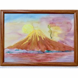 富士山 絵画 の通販 800点以上 | フリマアプリ ラクマ