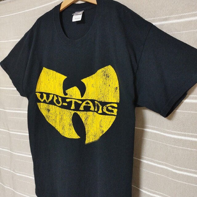 GILDAN(ギルタン)のWU-TANGCLAN ウータンクラン バンドTシャツ tシャツ バンt 黒 メンズのトップス(Tシャツ/カットソー(半袖/袖なし))の商品写真