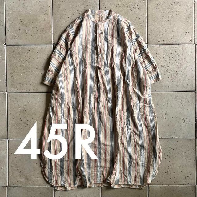 2022SUMMER/AUTUMN新作 【お値下げ】45R ビッグシャツワンピース