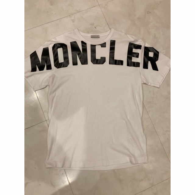 MONCLER - モンクレール ロゴ Tシャツ ホワイト サイズS MONCLER 半袖T 