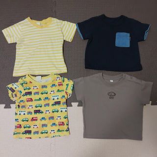 ムージョンジョン(mou jon jon)の80サイズ　半袖Tシャツ　四点セット(Ｔシャツ)