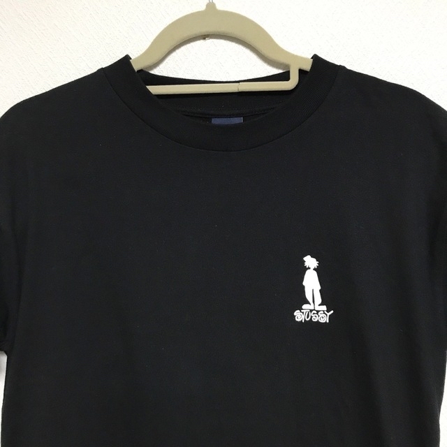 送料込 tシャツ usa製　OLD stussy 80〜90s シャドーマン