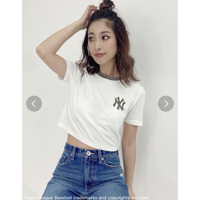 人気商品ランキング GYDA×Disney ジェイダ×ディズニー ショート丈Tシャツ ピンク