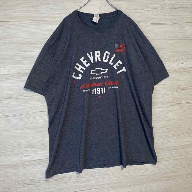 Chevrolet(シボレー)の【入手困難】CHEVROLET シボレー　Tシャツ　アーチロゴ　3XL　海外輸入 メンズのトップス(Tシャツ/カットソー(半袖/袖なし))の商品写真