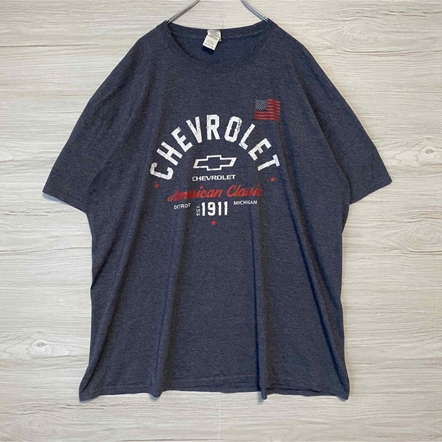 Chevrolet(シボレー)の【入手困難】CHEVROLET シボレー　Tシャツ　アーチロゴ　3XL　海外輸入 メンズのトップス(Tシャツ/カットソー(半袖/袖なし))の商品写真