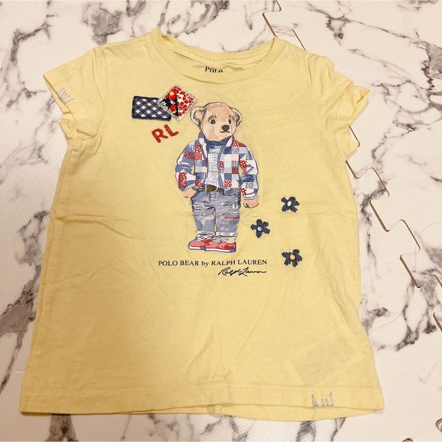 POLO RALPH LAUREN(ポロラルフローレン)のラルフローレン　Tシャツ　100cm キッズ/ベビー/マタニティのキッズ服女の子用(90cm~)(Tシャツ/カットソー)の商品写真