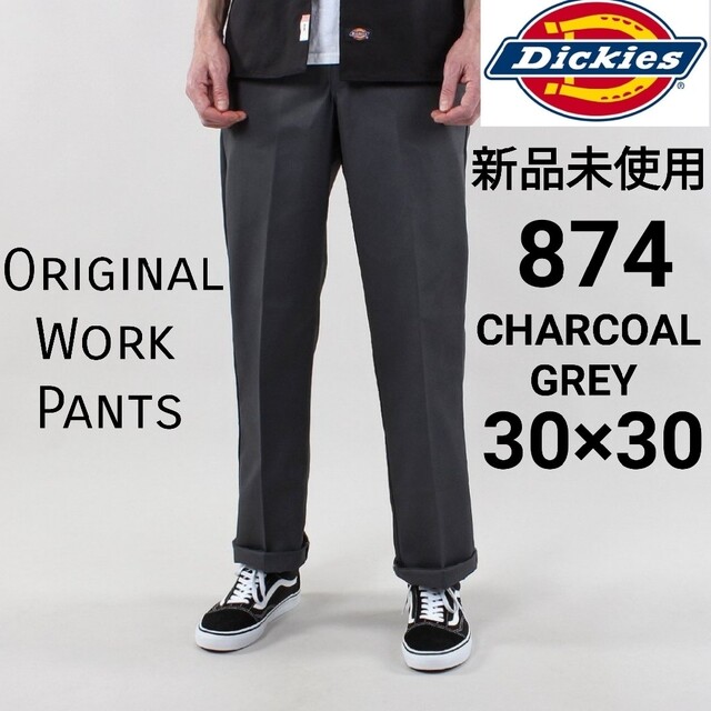 新品未使用 Dickies 874 size:34×30 カーキ ワークパンツ