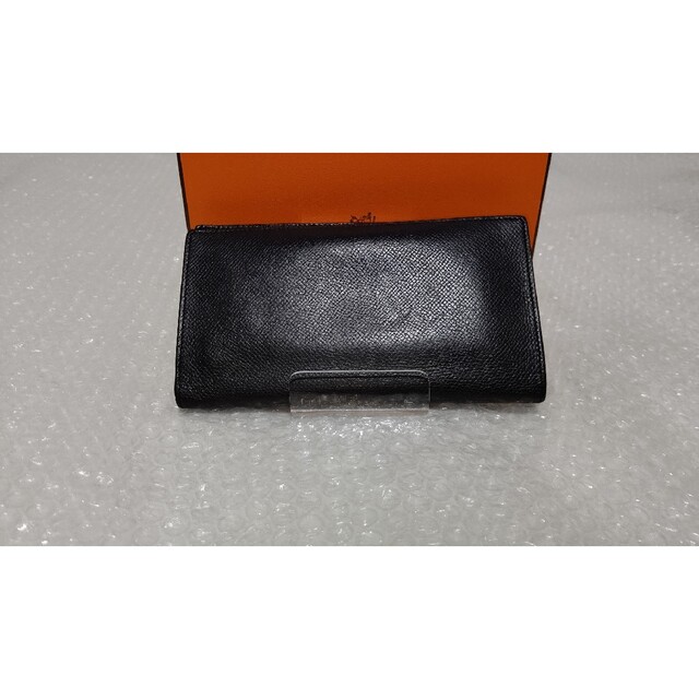 美品 HERMES シチズンツイル ロング 長財布 小銭入れ付き エルメス-