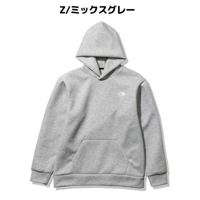 新品未使用 Tech Air Sweat Wide Hoodie ミックスグレー