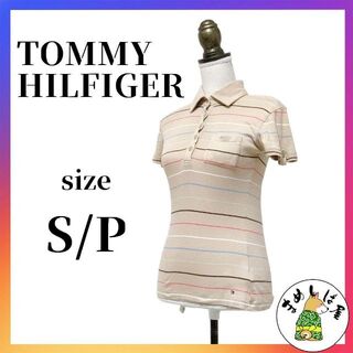トミーヒルフィガー(TOMMY HILFIGER)のTOMMY HILFIGER トミーヒルフィガー【S/P】半袖ポロシャツ 綿(ポロシャツ)
