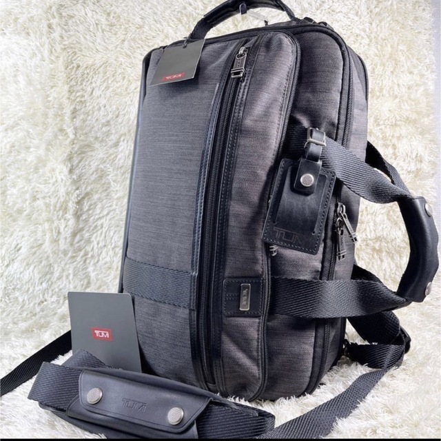 美品　TUMI トゥミ グレイソン 3WAY リュック ビジネスバッグ レザー