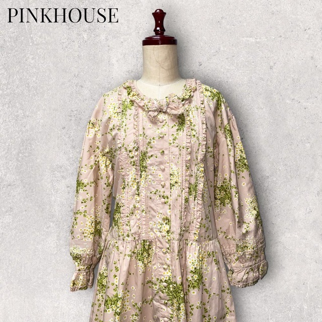 PINK HOUSE - PINKHOUSE 花柄ワンピース ピンクハウスの通販 by (・o