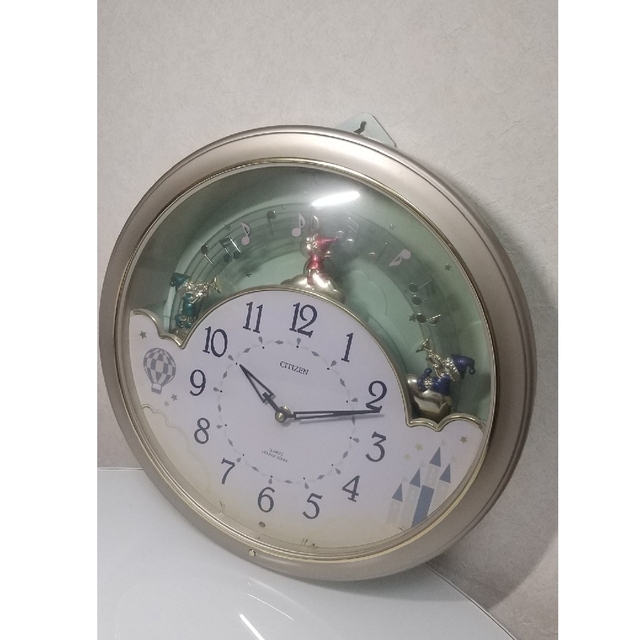 CITIZEN(シチズン)のCITIZEN 掛け時計 からくり時計 メロディー インテリア/住まい/日用品のインテリア小物(掛時計/柱時計)の商品写真
