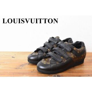 ルイヴィトン(LOUIS VUITTON)のAL AD0025 高級 LOUISVUITTON ルイヴィトン ベルクロ(スニーカー)