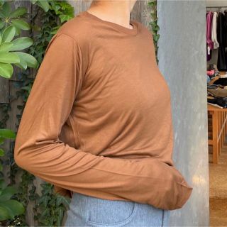 イエナ(IENA)の【BASERANGE/ベースレンジ】 BAMBOO Tシャツ(Tシャツ(長袖/七分))