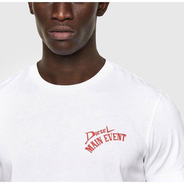 DIESEL(ディーゼル)のDIESEL  新品未使用　XSサイズ　Tシャツ　カットソー　白　ディーゼル メンズのトップス(Tシャツ/カットソー(半袖/袖なし))の商品写真