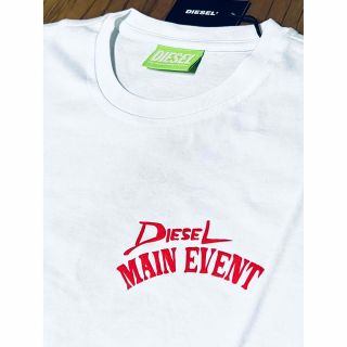 ディーゼル(DIESEL)のDIESEL  新品未使用　XSサイズ　Tシャツ　カットソー　白　ディーゼル(Tシャツ/カットソー(半袖/袖なし))