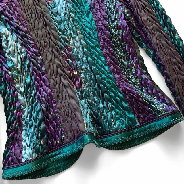 DESIGUAL - 美品 ヴィンテージ ノーカラージャケット ブラウス