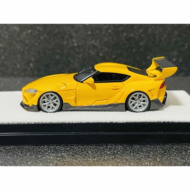 YM GR Supra イエロー　1/64 ミニカー　スープラ　トヨタ 5