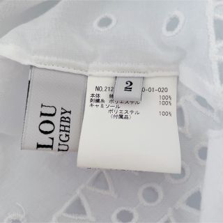 LOULOU WILLOUGHBY - 美品 LOULOU WILLOUGHBY パネル刺繍ブラウス