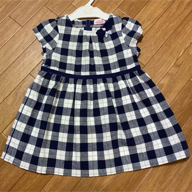 mikihouse(ミキハウス)のミキハウス　きれいめワンピース キッズ/ベビー/マタニティのキッズ服女の子用(90cm~)(ワンピース)の商品写真