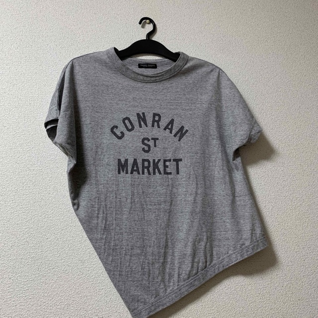 TRAVAIL MANUEL(トラバイユマニュアル)のトラバイユマニュアル　アシメデザインTシャツ レディースのトップス(Tシャツ(半袖/袖なし))の商品写真