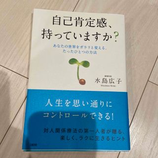 自己肯定感、持っていますか？ あなたの世界をガラリと変える、たったひとつの方法(ビジネス/経済)