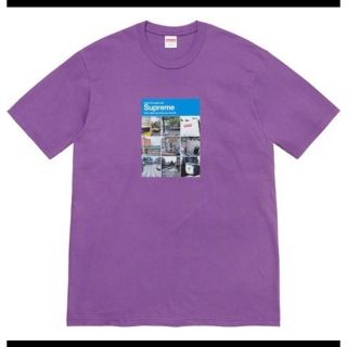 シュプリーム(Supreme)のSupreme verify tee purple Sサイズ(Tシャツ/カットソー(半袖/袖なし))