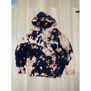 ステューシー(STUSSY)のステューシーパーカ (custom tiedie stussy hoodie)(パーカー)