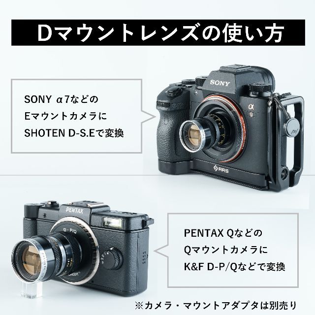 SONYα解禁！帝国光学 ZUNOW ELMO Cine 6.5mm F1.1 スマホ/家電/カメラのカメラ(レンズ(単焦点))の商品写真