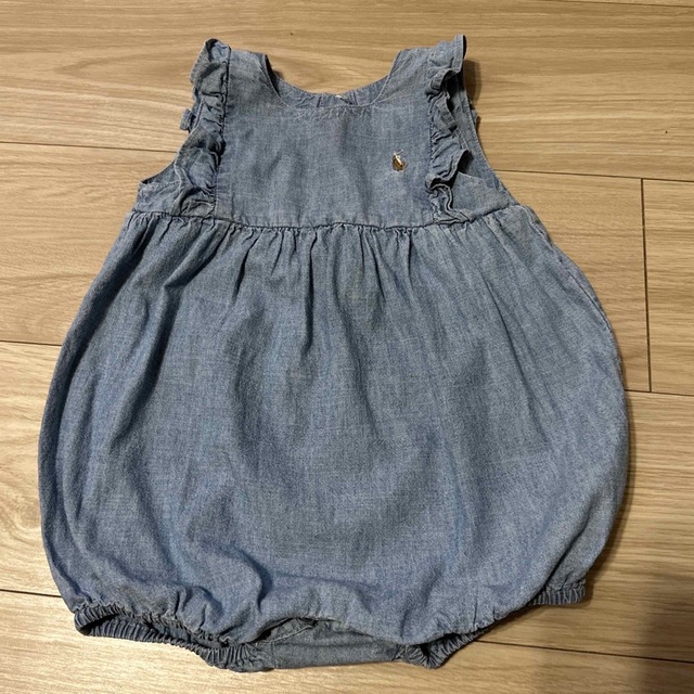 POLO RALPH LAUREN(ポロラルフローレン)のポロ　ロンパース　9m/75 キッズ/ベビー/マタニティのベビー服(~85cm)(ロンパース)の商品写真