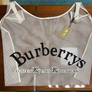 バーバリー(BURBERRY)の【新品未使用タグ付き】BURBERRY バーバリー 中身の見える バッグ(ハンドバッグ)