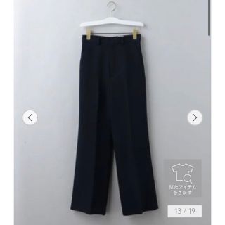 ロク(6 (ROKU))の＜6(ROKU)＞POLYESTER RAYON BOOTCUT PANTS(カジュアルパンツ)