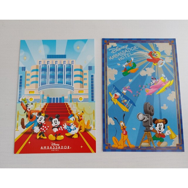 ディズニーアンバサダーホテルのポストカード エンタメ/ホビーのおもちゃ/ぬいぐるみ(キャラクターグッズ)の商品写真