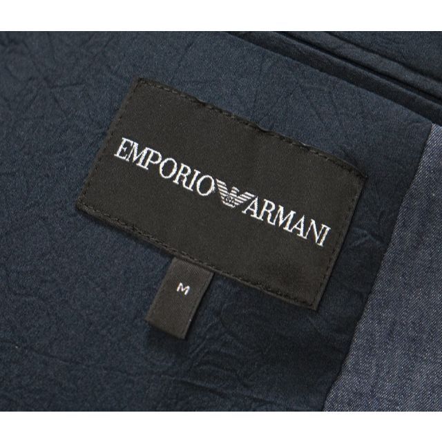 Emporio Armani(エンポリオアルマーニ)の新品 EMPORIO ARMANI エンポリオアルマーニ 春夏 リネンジャケット メンズのジャケット/アウター(テーラードジャケット)の商品写真