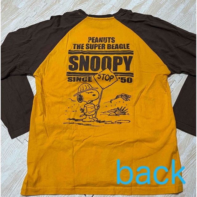 PEANUTS(ピーナッツ)の【USED】ロンT☆スヌーピー(PEANUTS) size:L メンズのトップス(Tシャツ/カットソー(七分/長袖))の商品写真