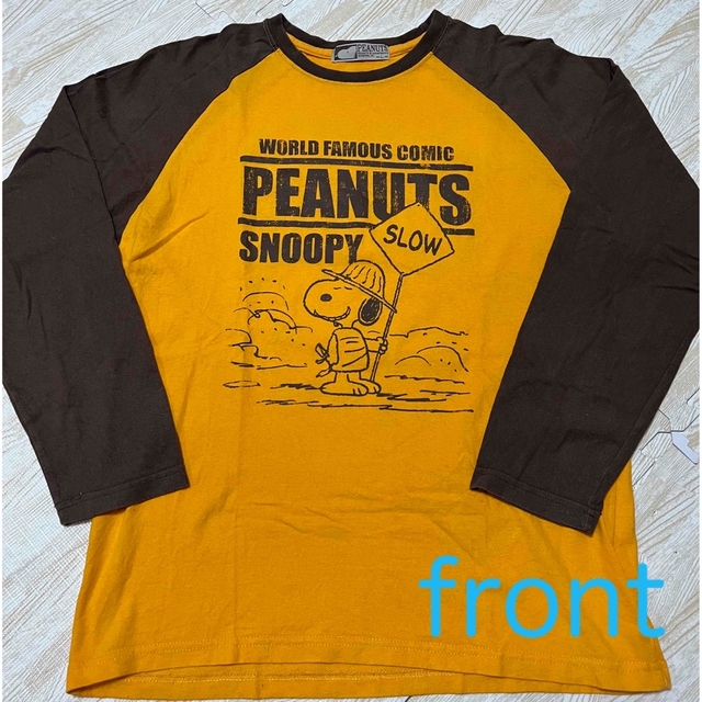 PEANUTS(ピーナッツ)の【USED】ロンT☆スヌーピー(PEANUTS) size:L メンズのトップス(Tシャツ/カットソー(七分/長袖))の商品写真