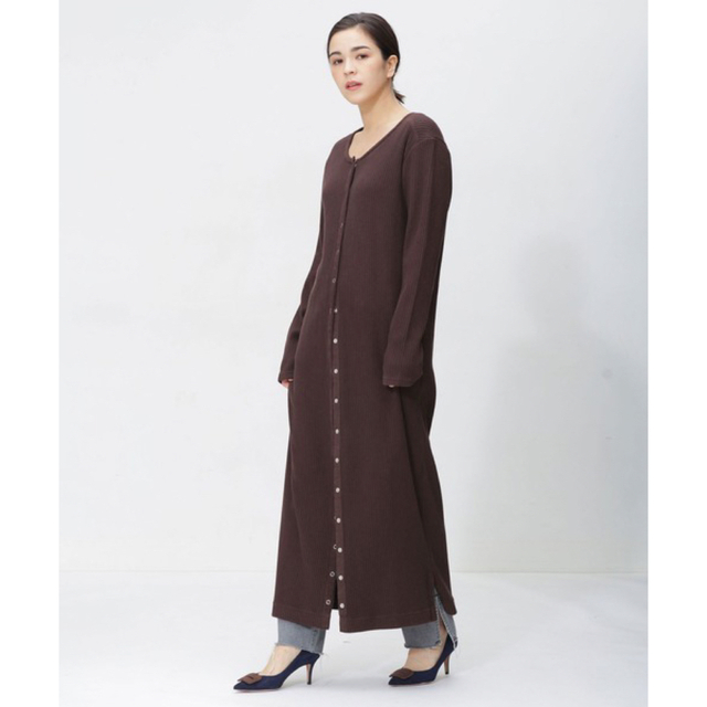 【美品】R JUBILEE/Rib Cardigan Dress 1